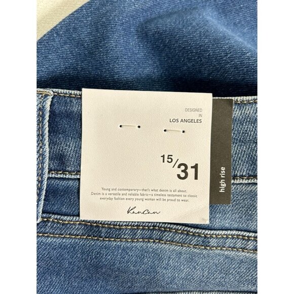 KanCan Women's Roxanne High Rise Flare Jeans Medium Wash - Sz 15/31 - NWT - Picture 6 of 8